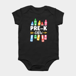 Back To School Pre-K Crew Baby Bodysuit
